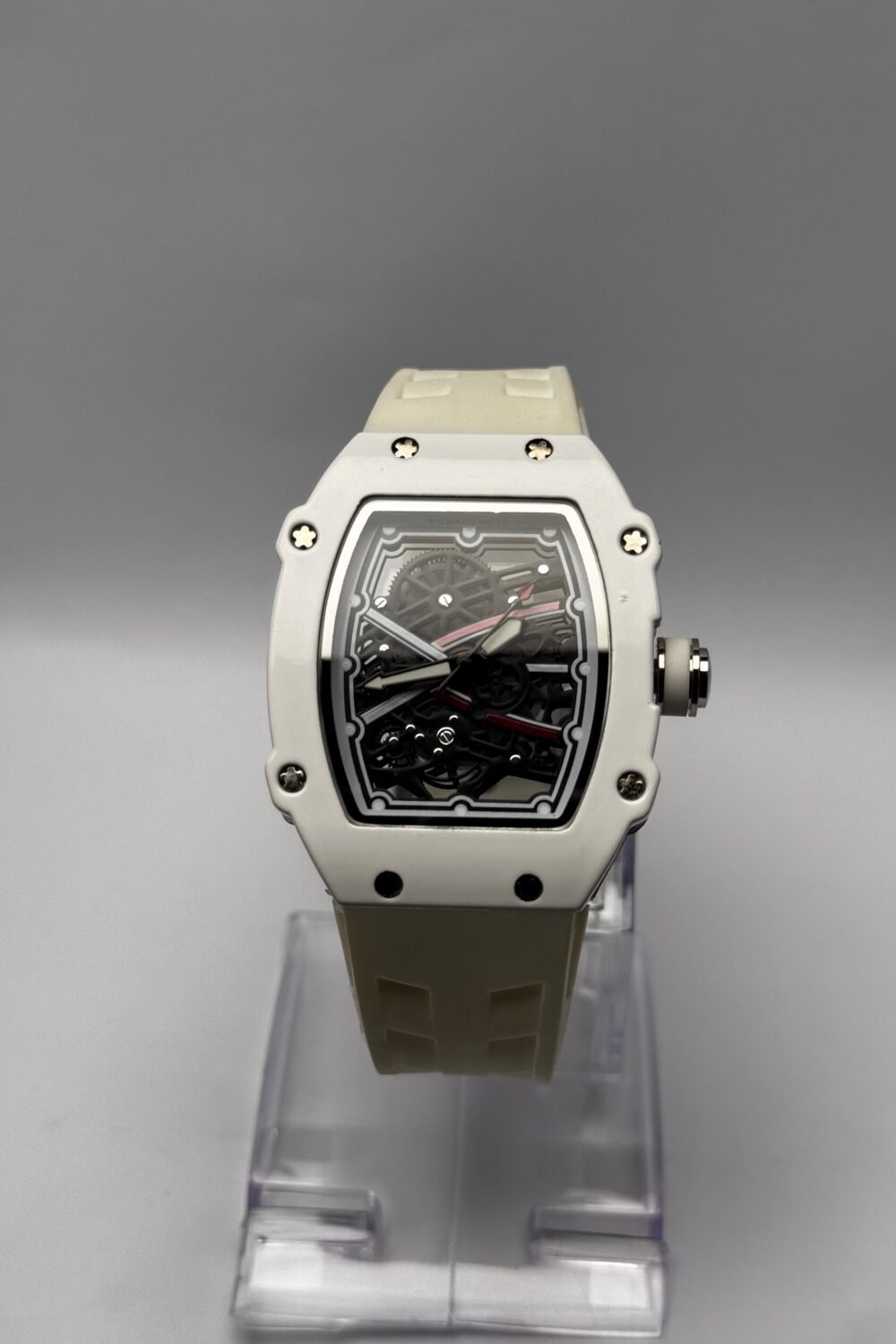 Richard Mille RM White Skeleton Luxury Watch