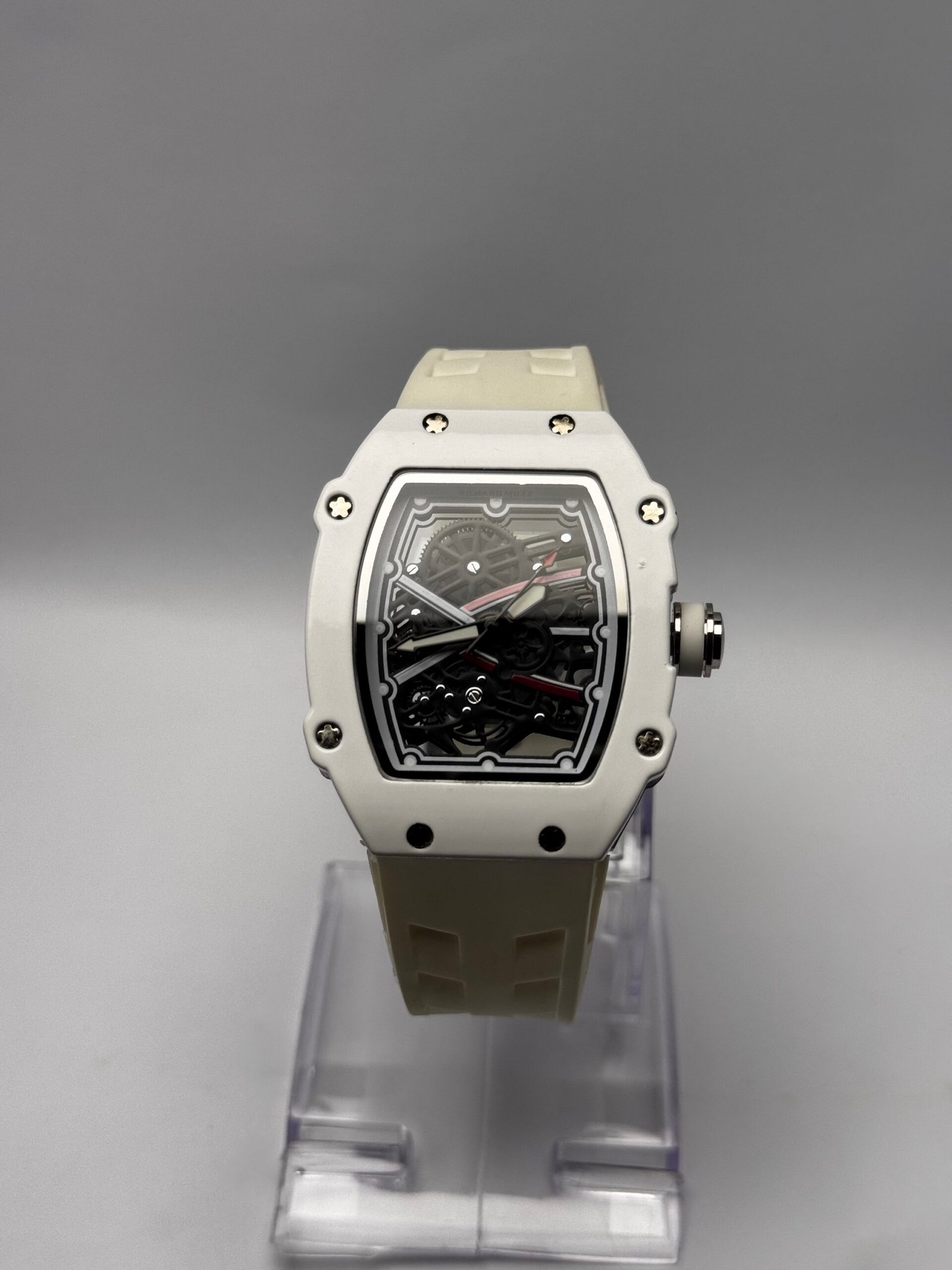 Richard Mille RM White Skeleton Luxury Watch