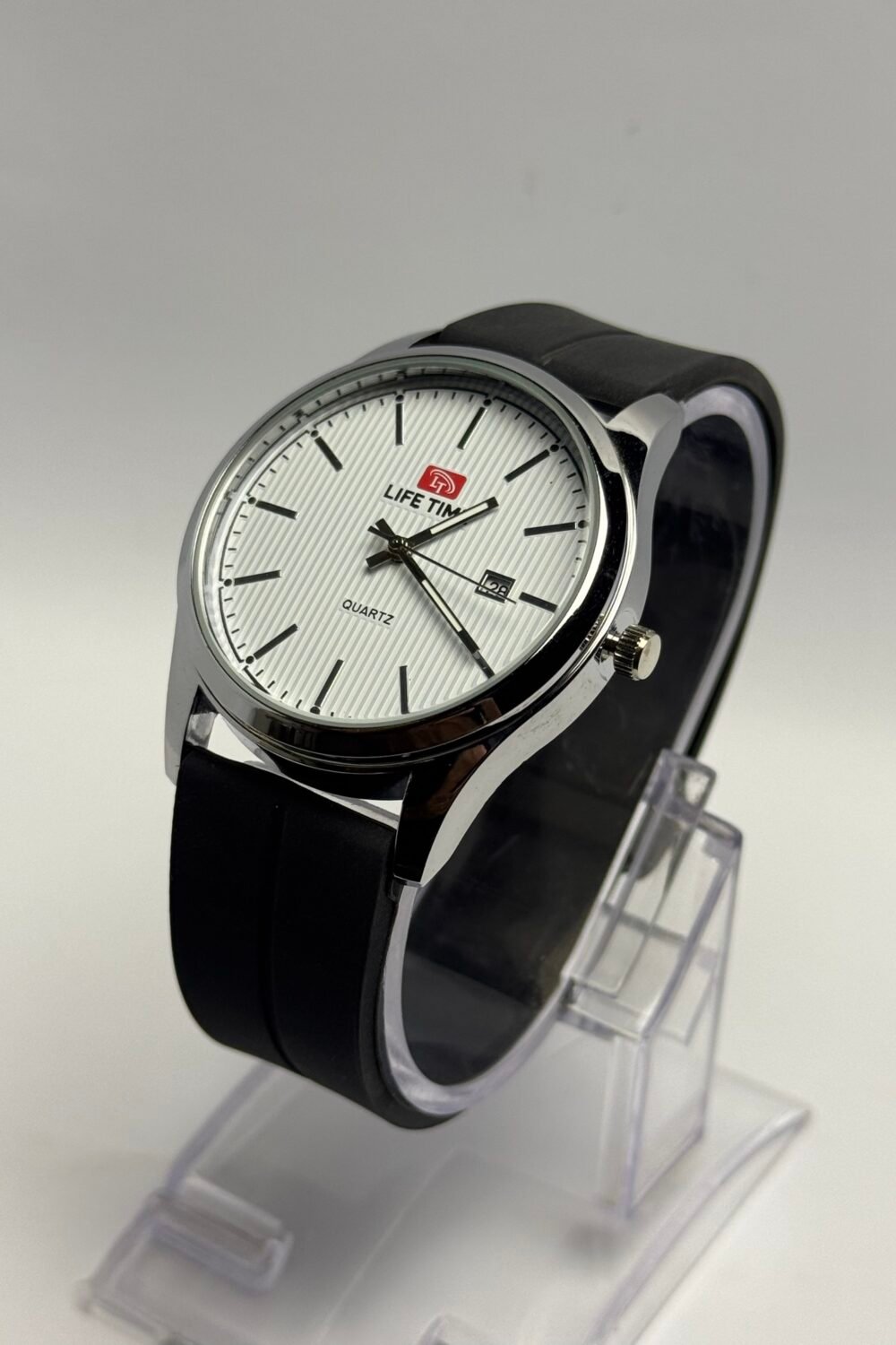 GROMEX Silver-Dial Executive Sport Timepiece