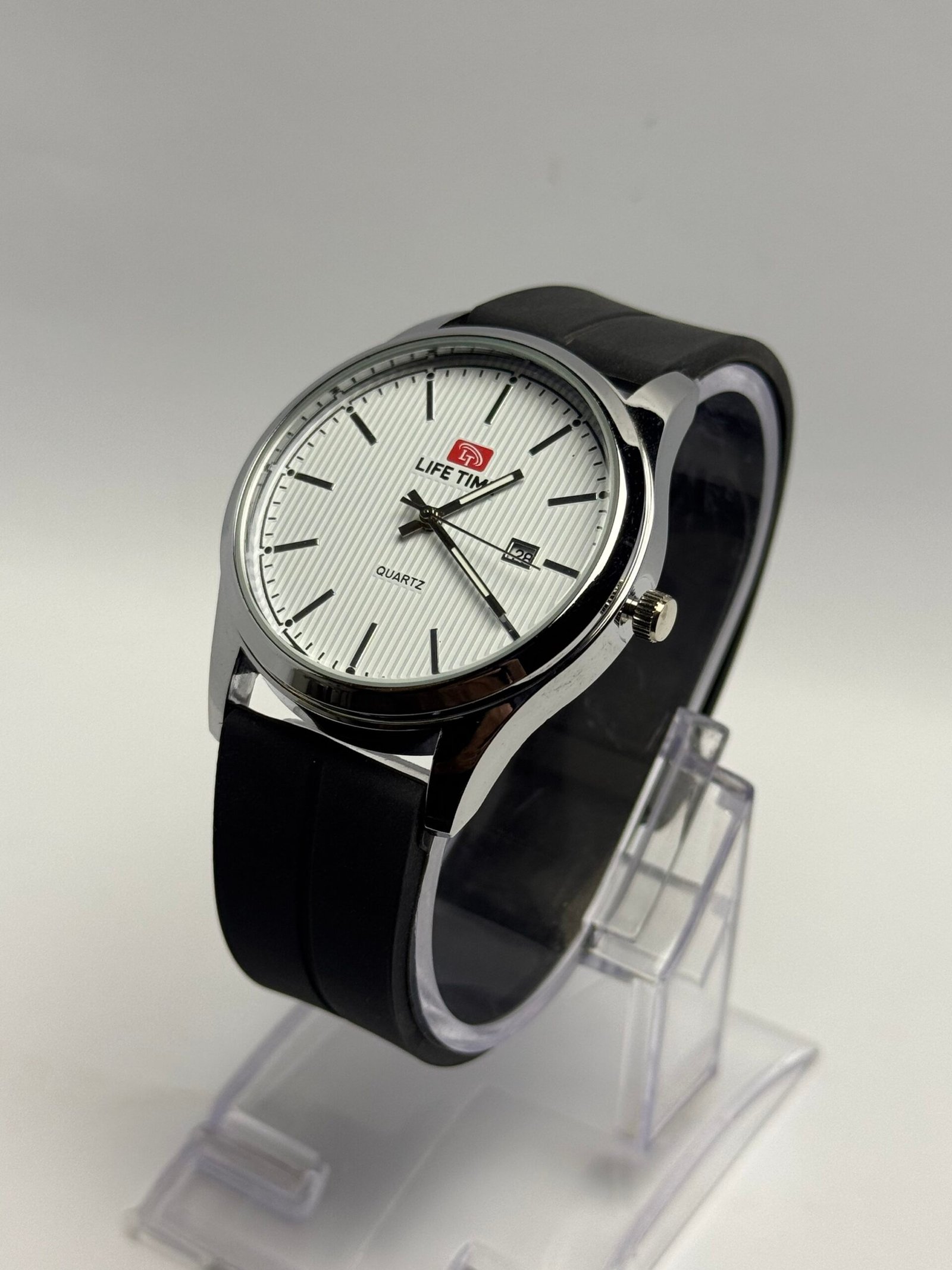 GROMEX Silver-Dial Executive Sport Timepiece